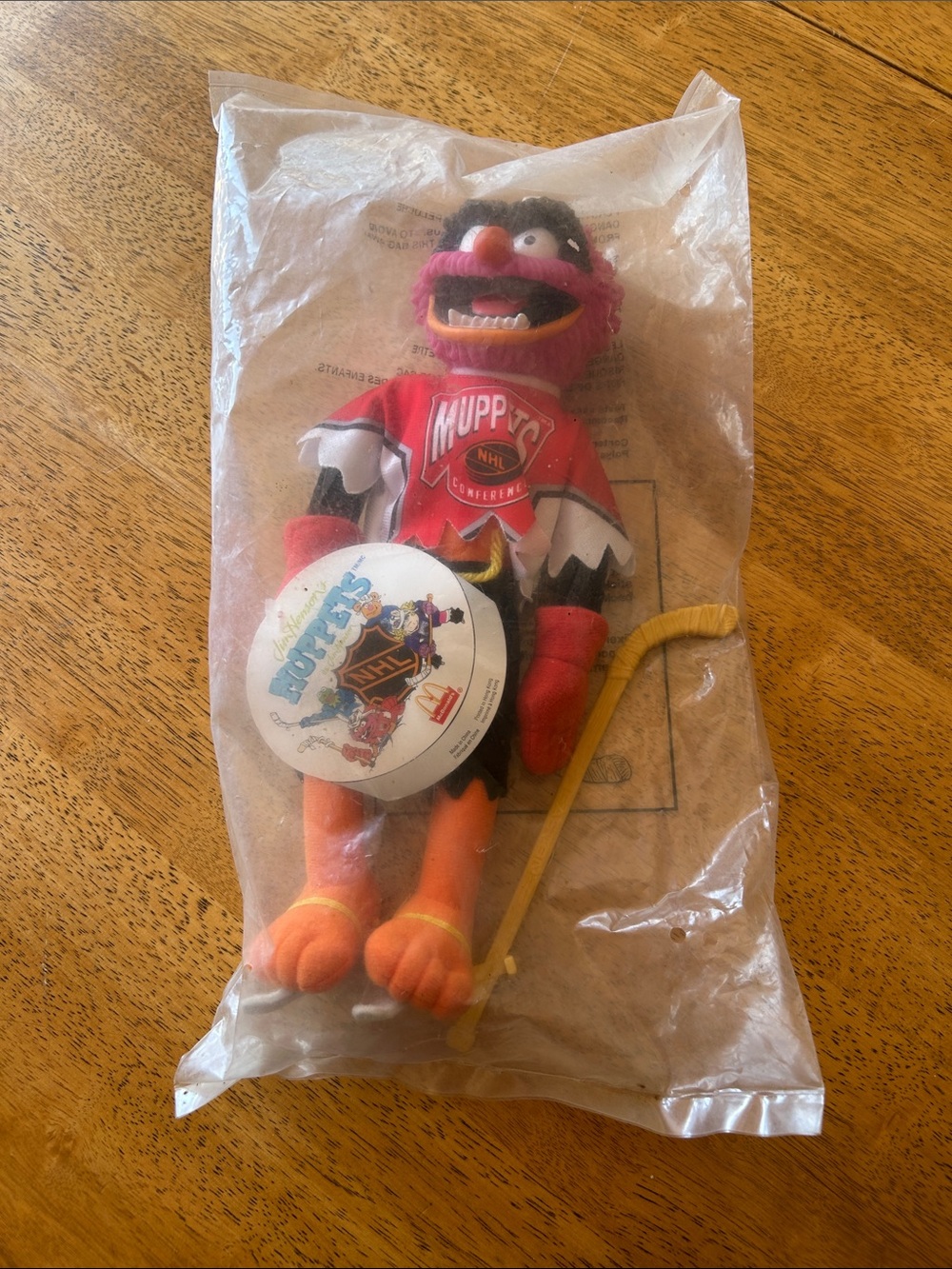 NHL McDonald’s Muppet